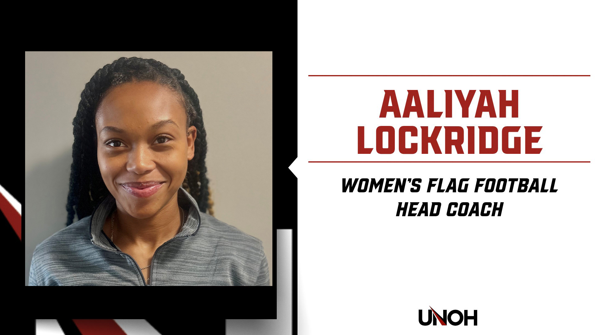 UNOH Hires Aaliyah Lockridge as Head Coach of Women&rsquo;s Flag Football