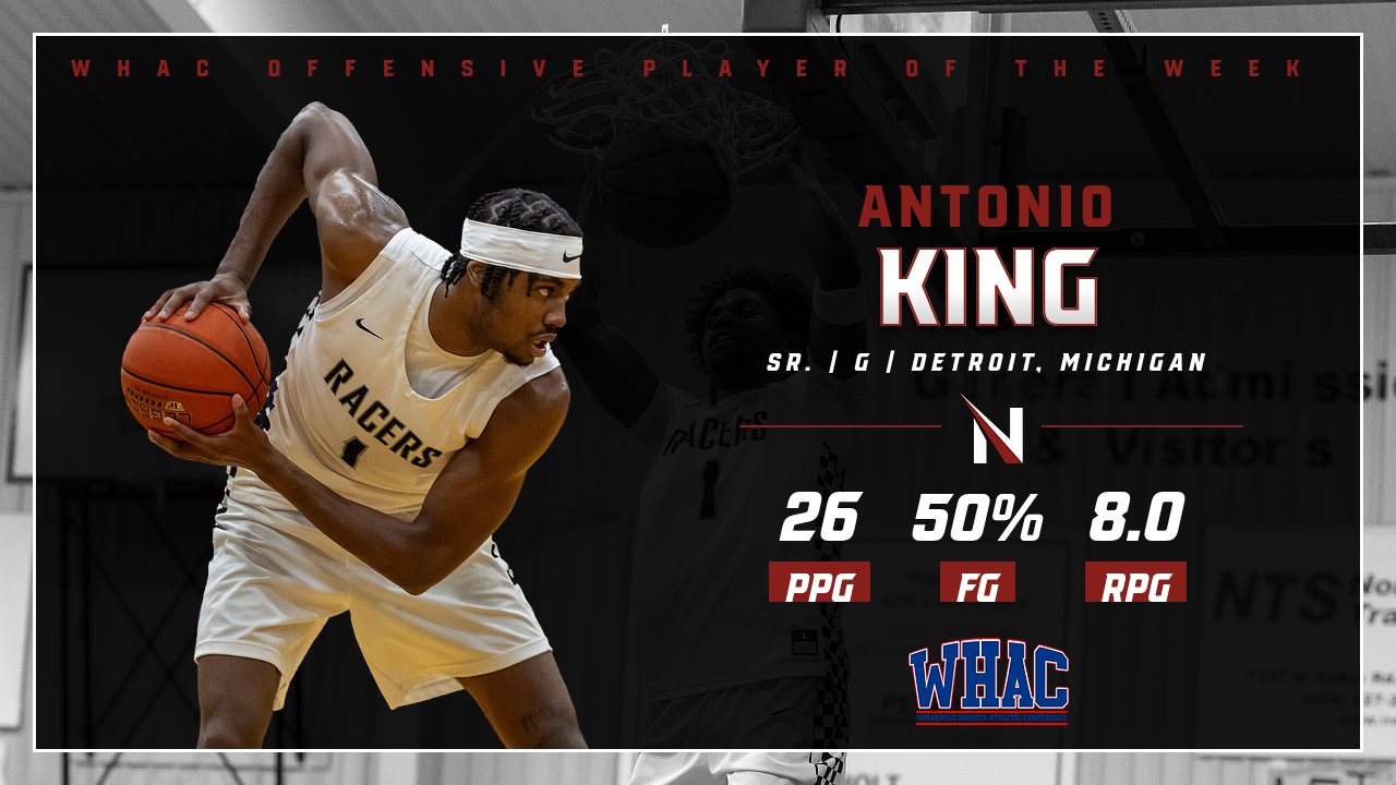 King Repeats as WHAC Offensive Player of the Week