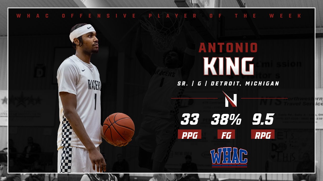 King Snares Third Straight Offensive POTW Award