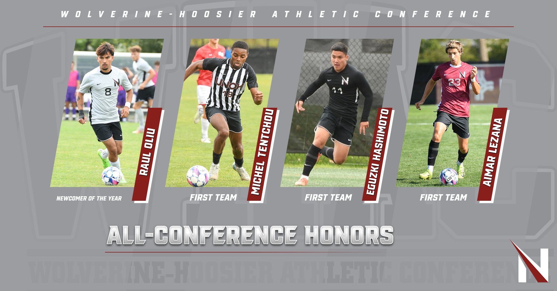Men's Soccer Picks Up Six All-Conference Selections - Oliu Named Newcomer of the Year