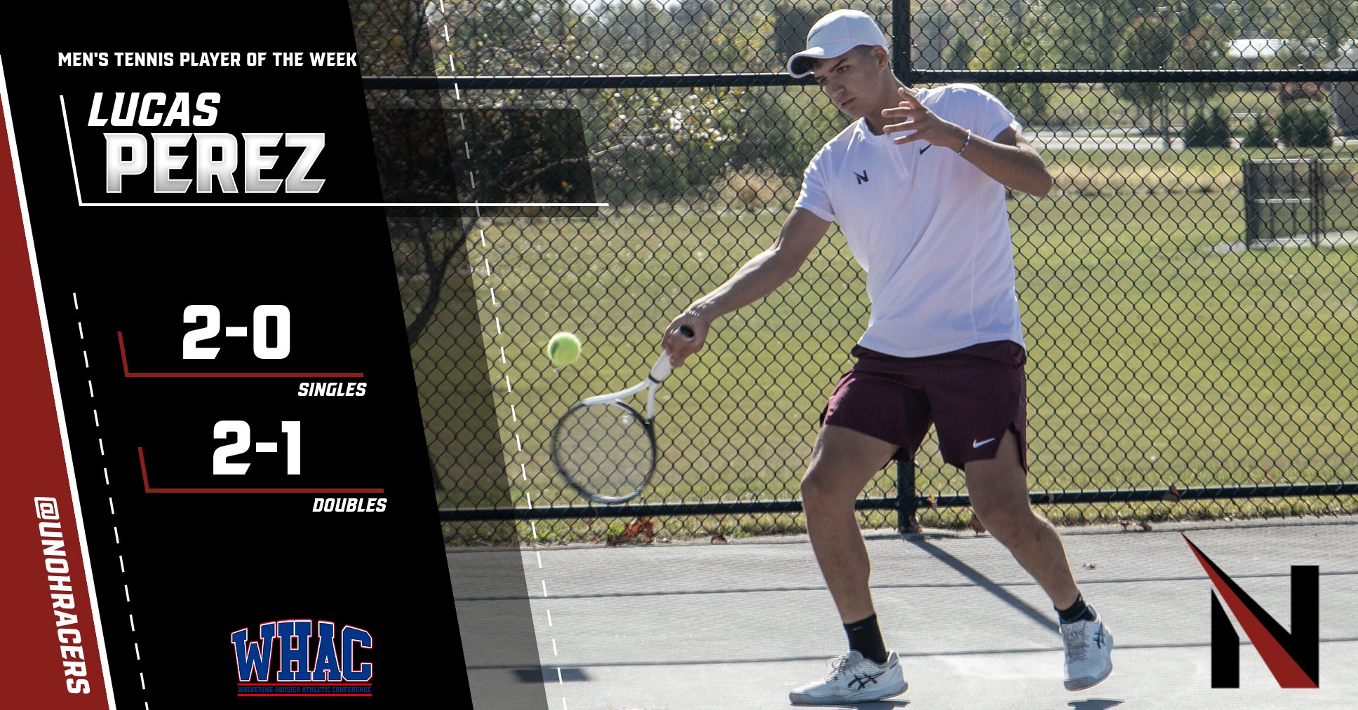 Lucas Perez Wins First WHAC POTW Award