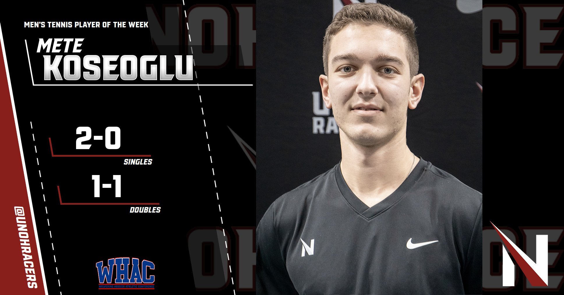 Koseoglu Wins His First WHAC POTW Award