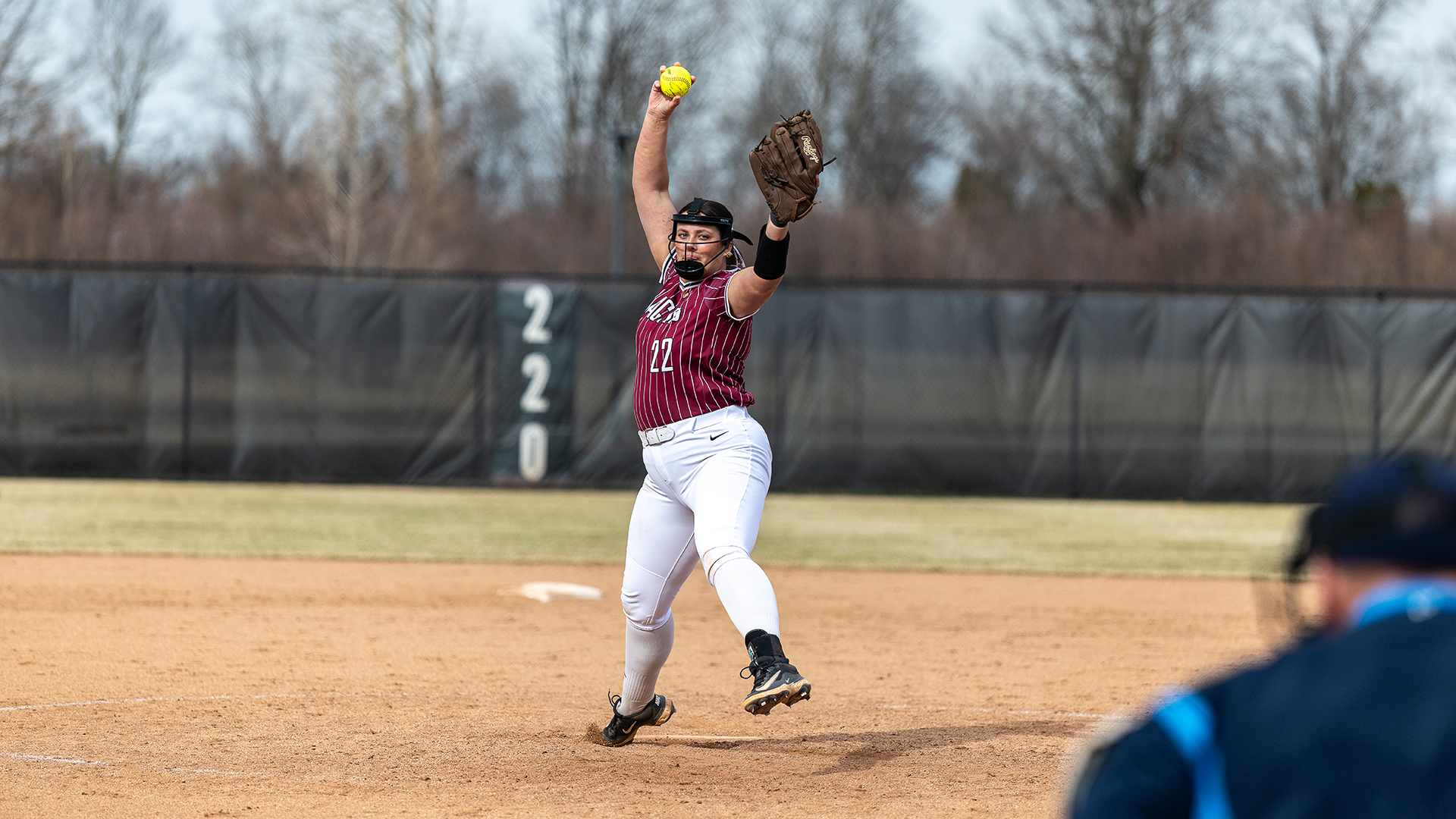 Softball Rallies to Split Historic Twinbill with No. 2 Madonna