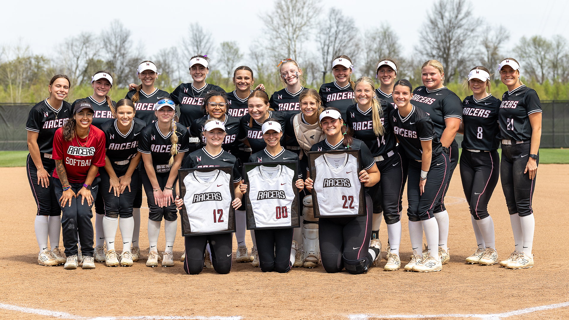 UNOH Comes from Behind to Save Split on Senior Day