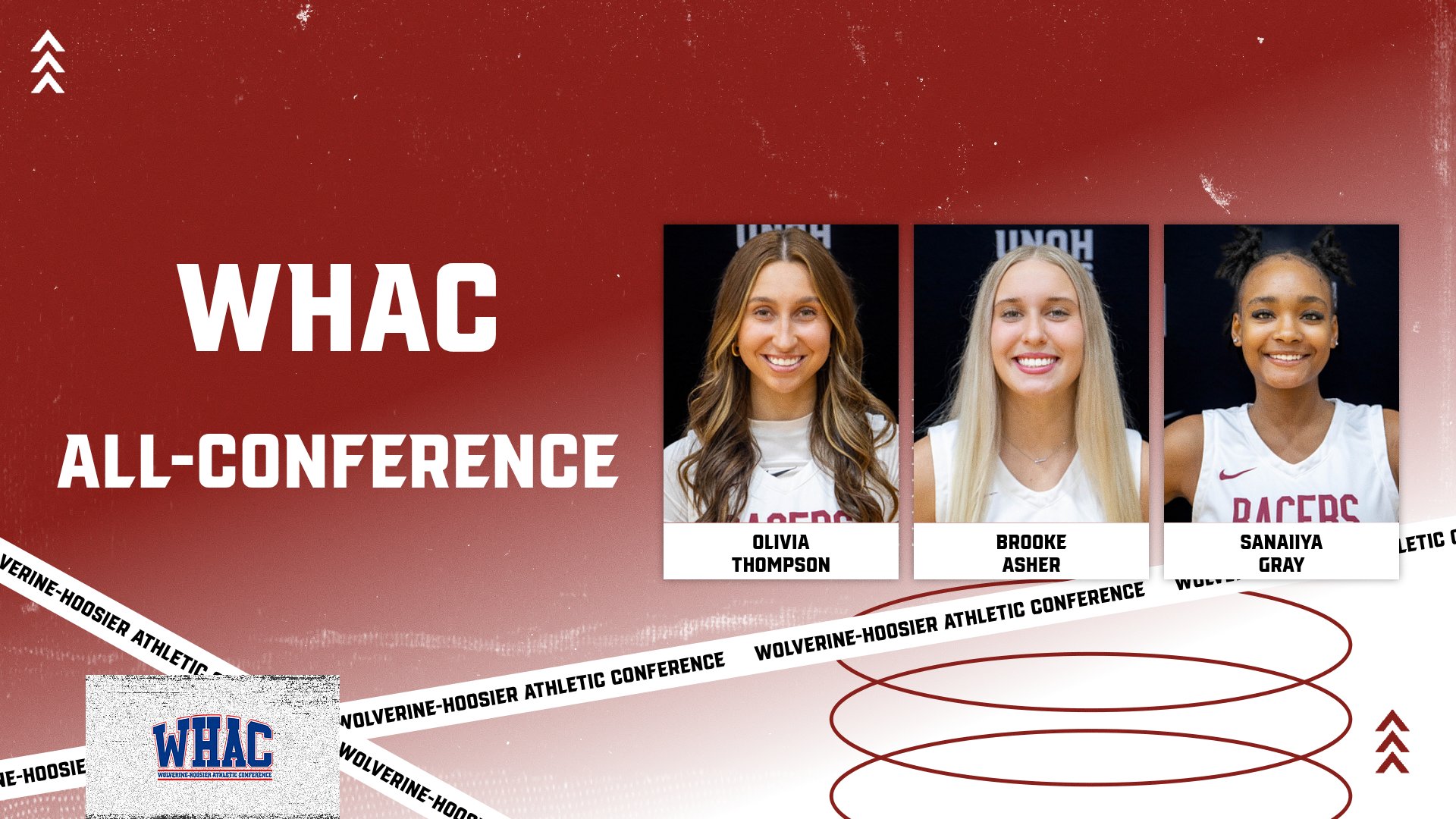 Three Racer Women Earn All-WHAC Honors