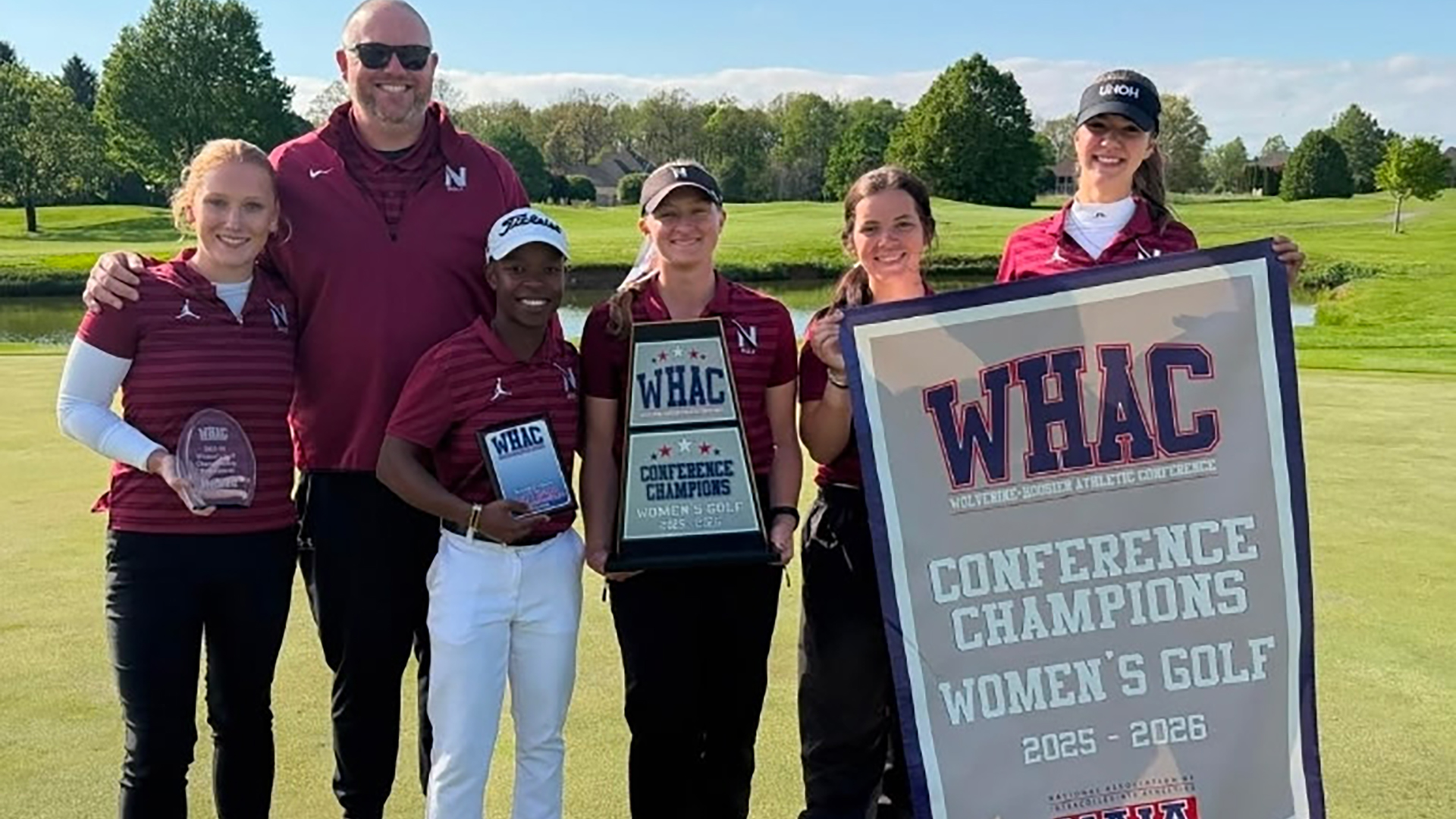 Women's Golf Wins Seventh WHAC Championship in Nine Years
