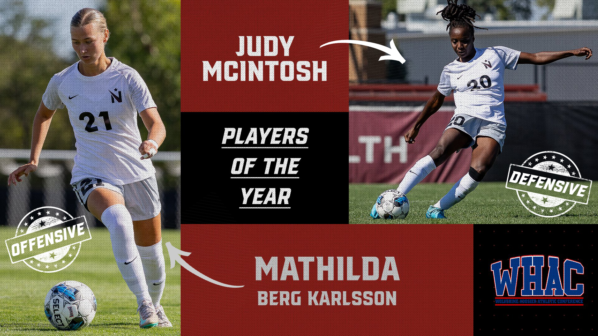 Karlsson and McIntosh Named Players of the Year - Nine Racers Earn All-WHAC Honors