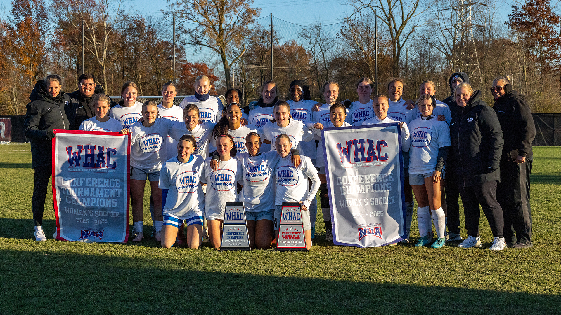 UNOH Completes Season Double with WHAC Tournament Title