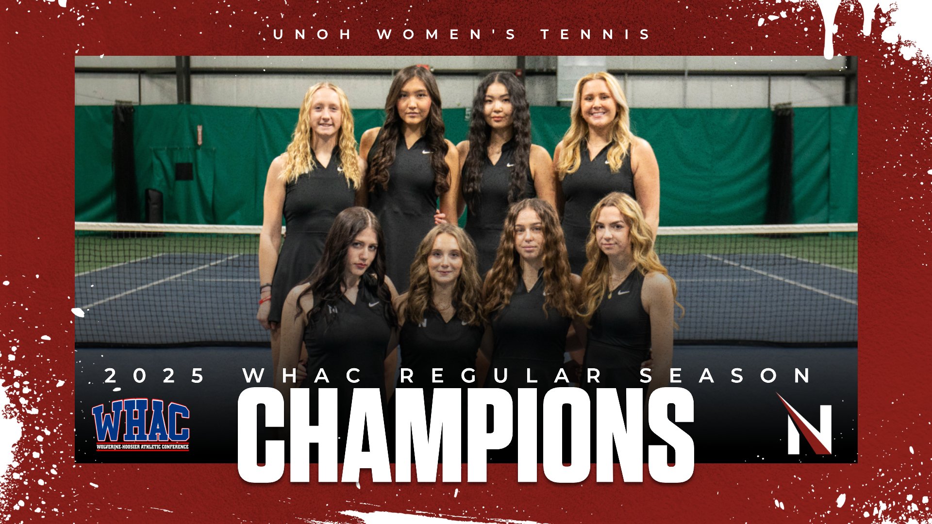 Women's Tennis Wins 2025 WHAC Regular Season Title